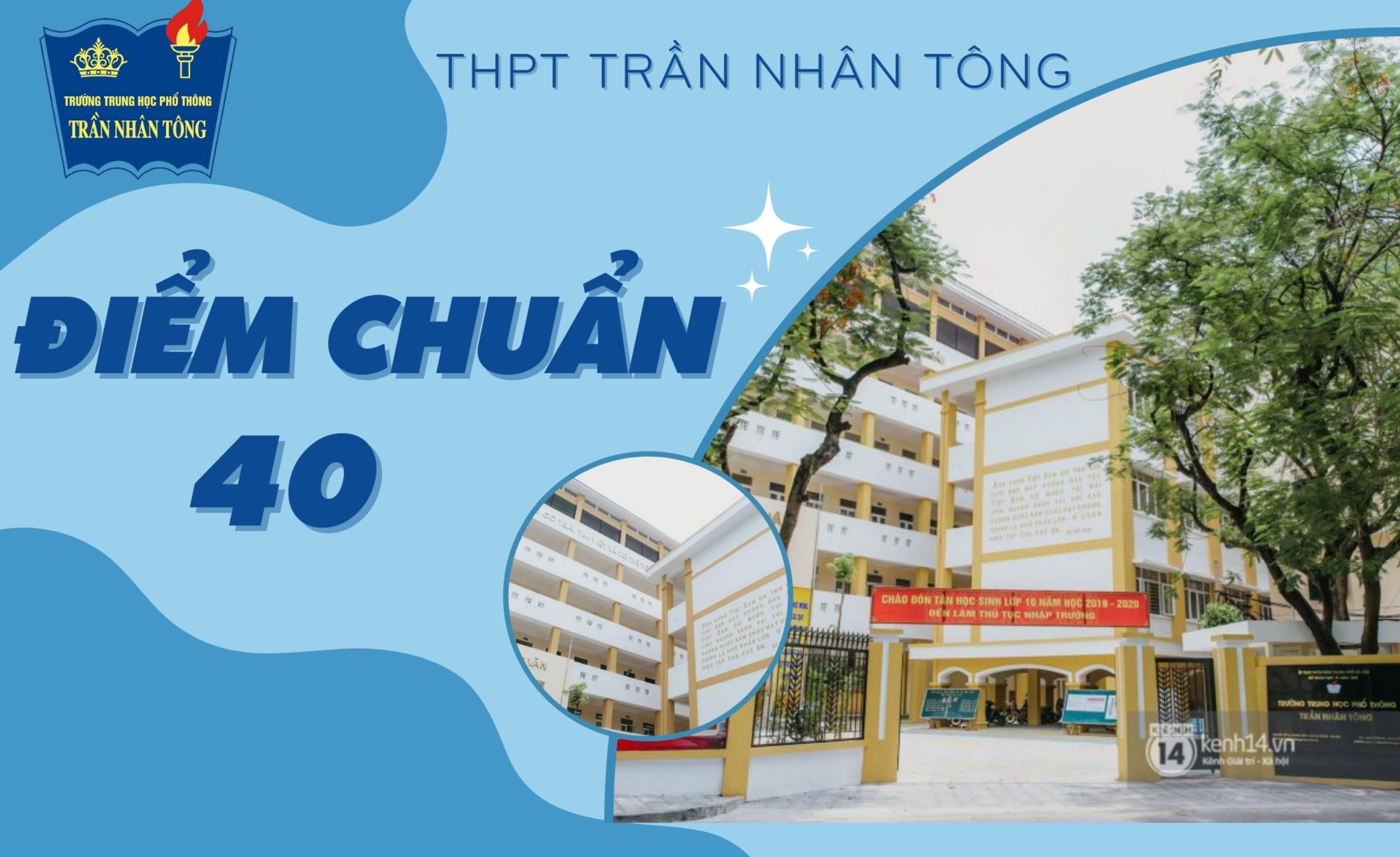 Top 10 thi sinh co diem thi cao nhat vao truong THPT Tran Nhan Tong